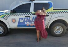 PM prende mulher suspeita de maus-tratos contra filha de dois anos em Pio IX