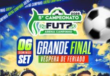 VEM AÍ A GRANDE FINAL DO 5º CAMPEONATO FUT7 ARENA CAMPINHO 2026